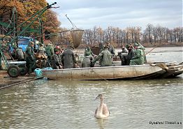 Výlov rybníka Svět v roce 2006